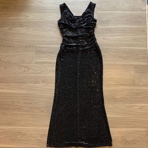 Enfocus Estudio Night Dress Black size 4.